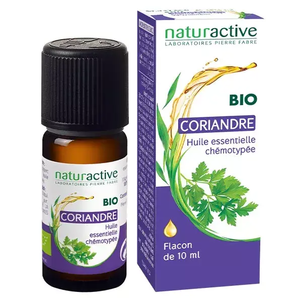 Óleo Essencial de Coentro Orgânico Naturaactive 10ml
