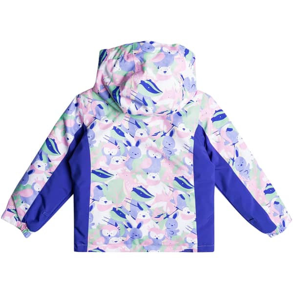 Veste de ski ROXY SNOWY TALE JK BRIGHT WHITE MOUNTAINS LOCALS