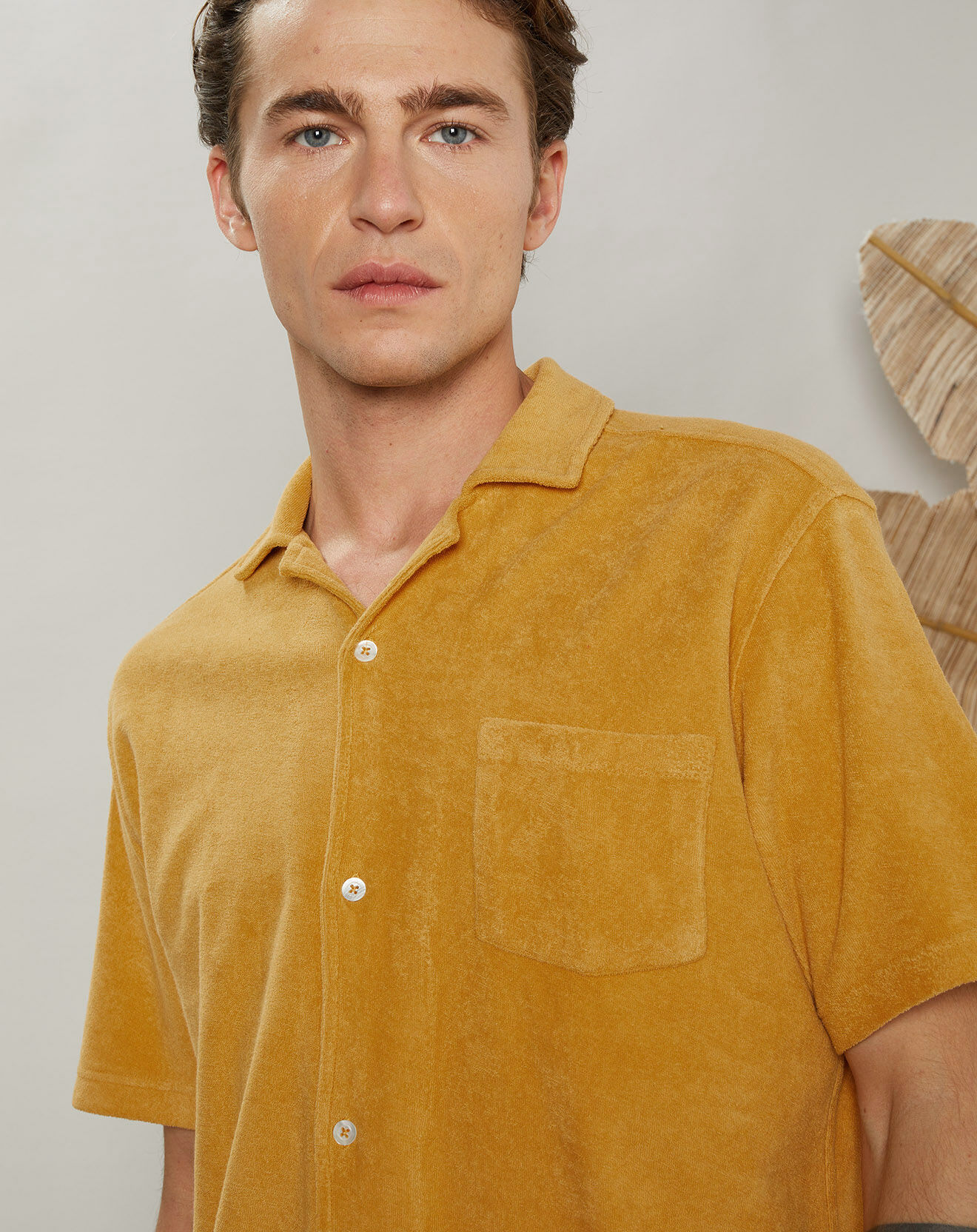 Hartford Polo chemise en Eponge mango