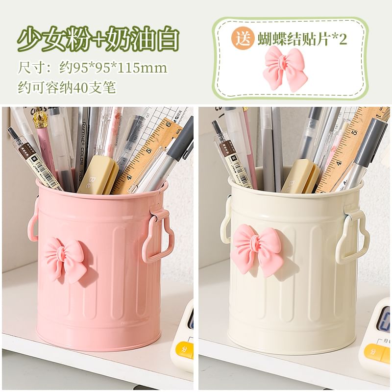 Cutie Pie - Bureau-organizer met strik (verschillende ontwerpen)