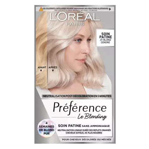 L'Oréal Paris Préférence Toner Ácido Platinum Ice