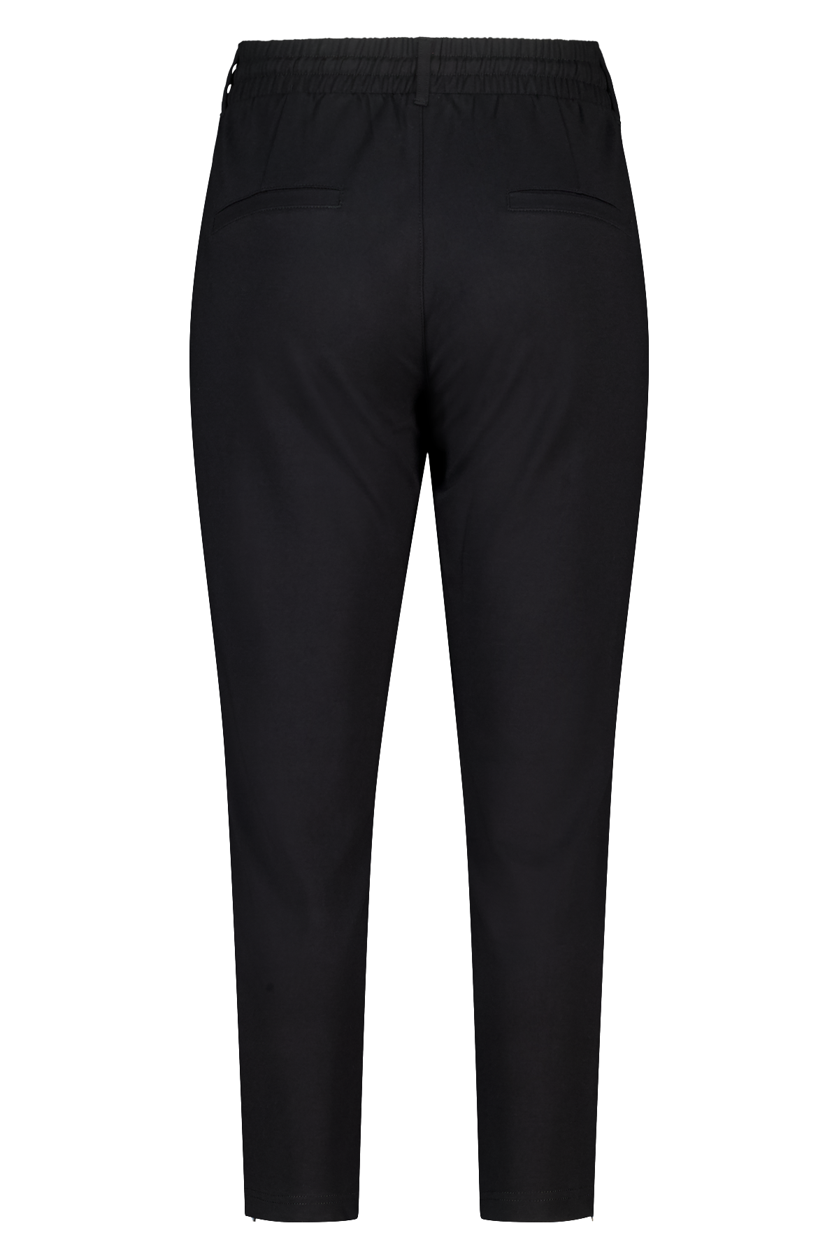 Slim fit broek Zwart