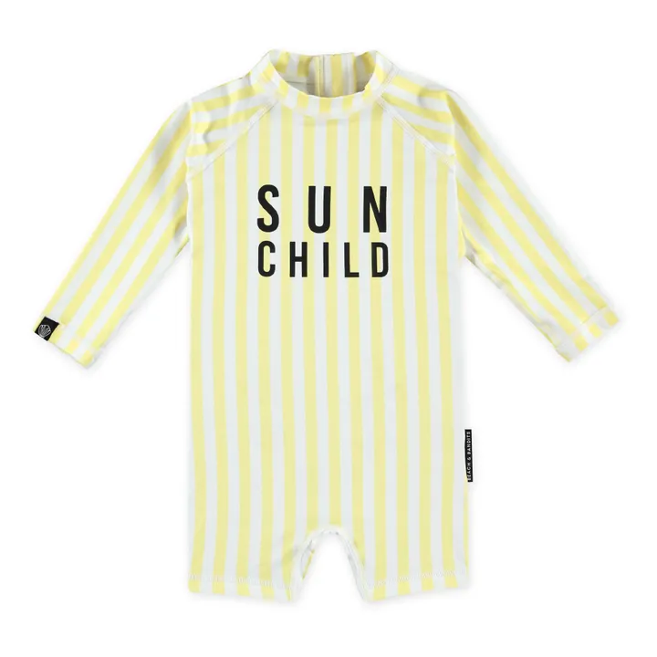Beach & Bandits Combinaison Anti-UV Sun Child | Jaune
