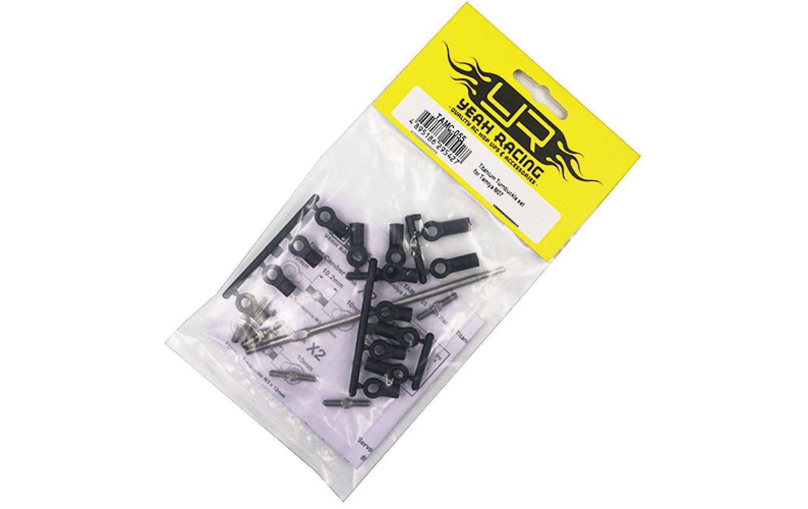 Titanium Turnbuckle Set Tamiya M-07Upgrade Turnbuckle-Set für Tamiya M07 Chassis
