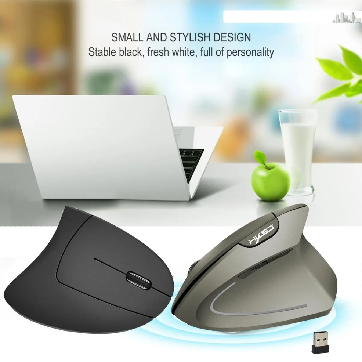 Yonis Souris Ergonomique USB 2400 DPI