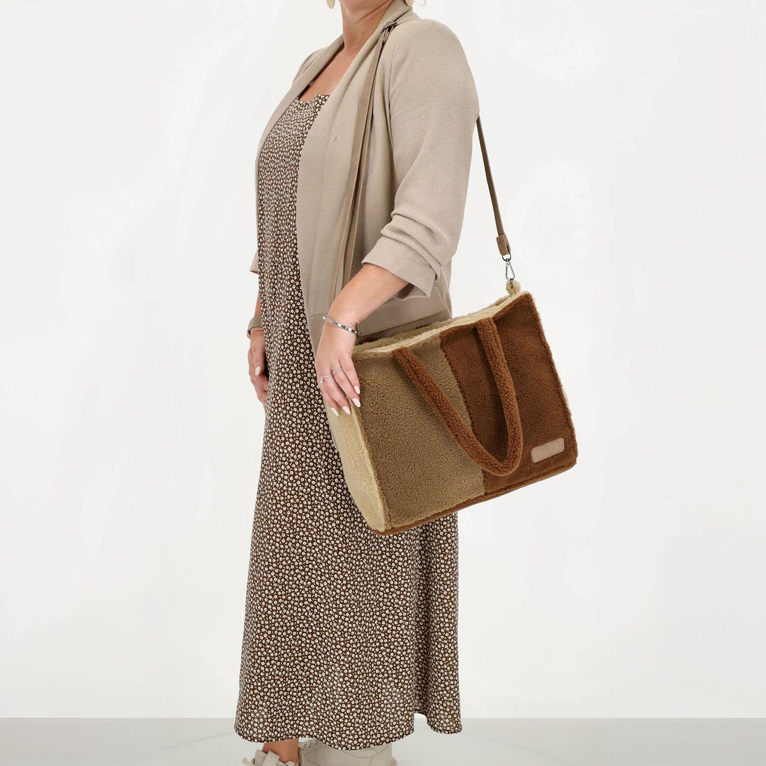 Zebra Trends Teddy Denise Shopper brown