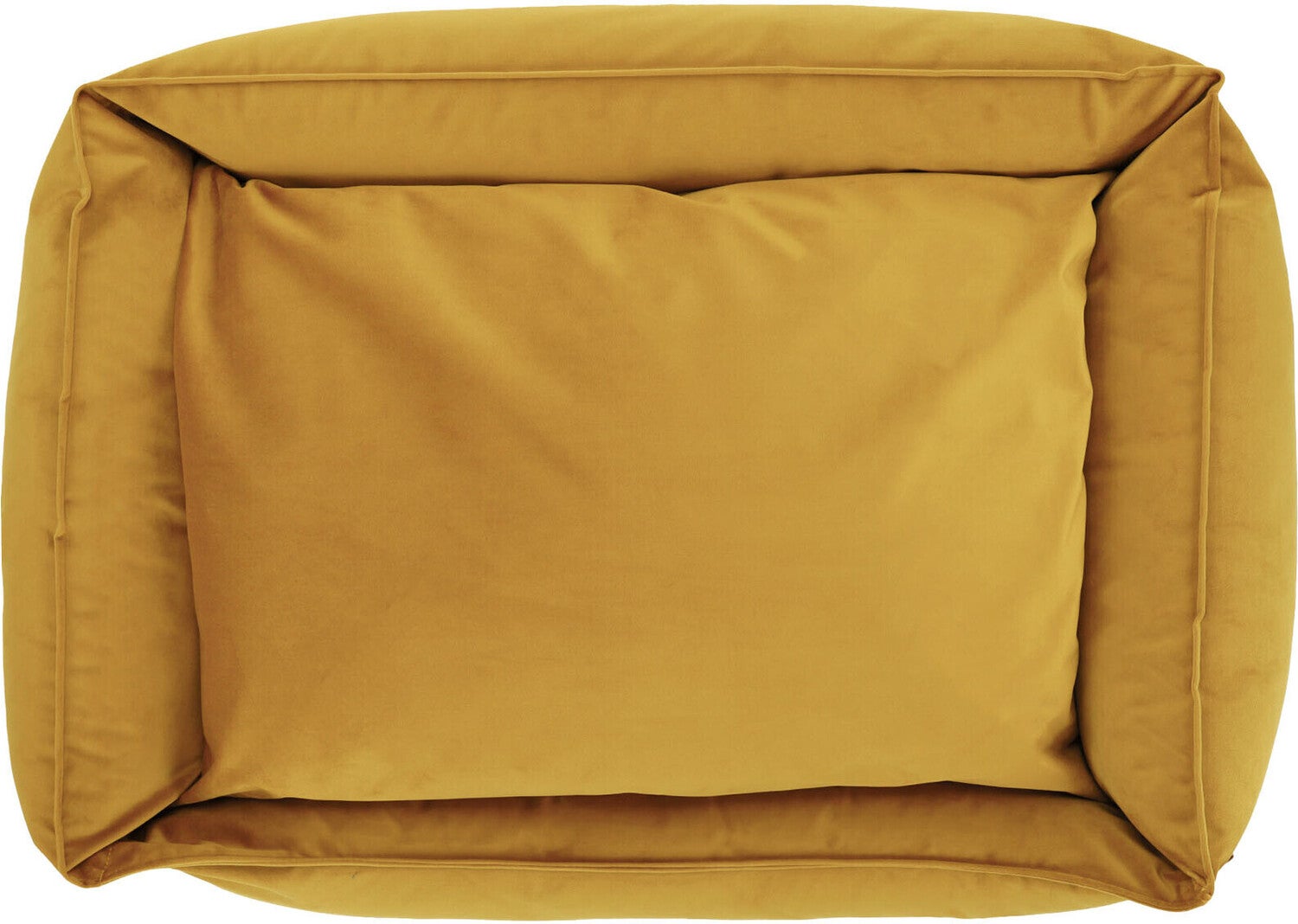 Overseas Petlife hondenmand Cocoon geel 60 x 40 x 18 cm