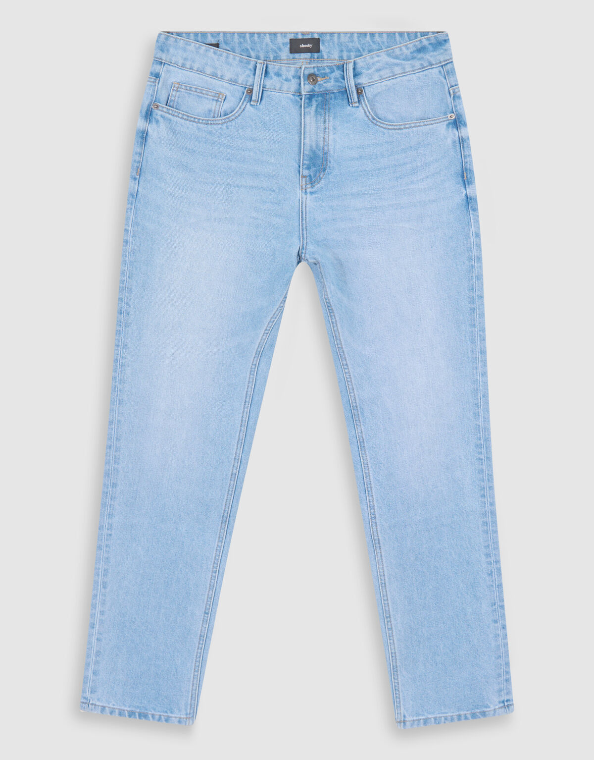 Tapered Fit Jeans Bleached L34