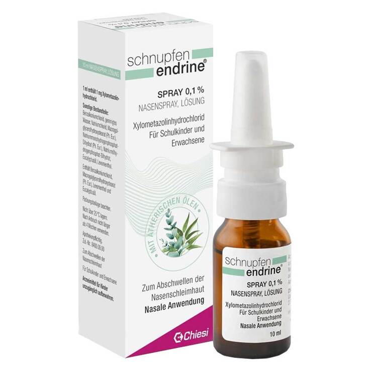 schnupfen endrine® Spray 0,1%, 10 ml