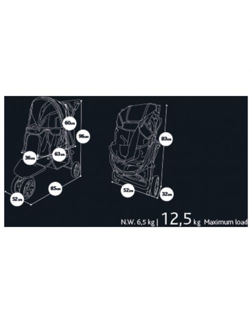 Innopet Hondenbuggy All Terrain - Hondentrolley