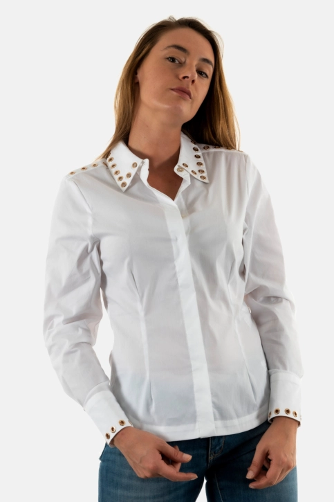 Chemisier lola casademunt lf2415027 00b blanco