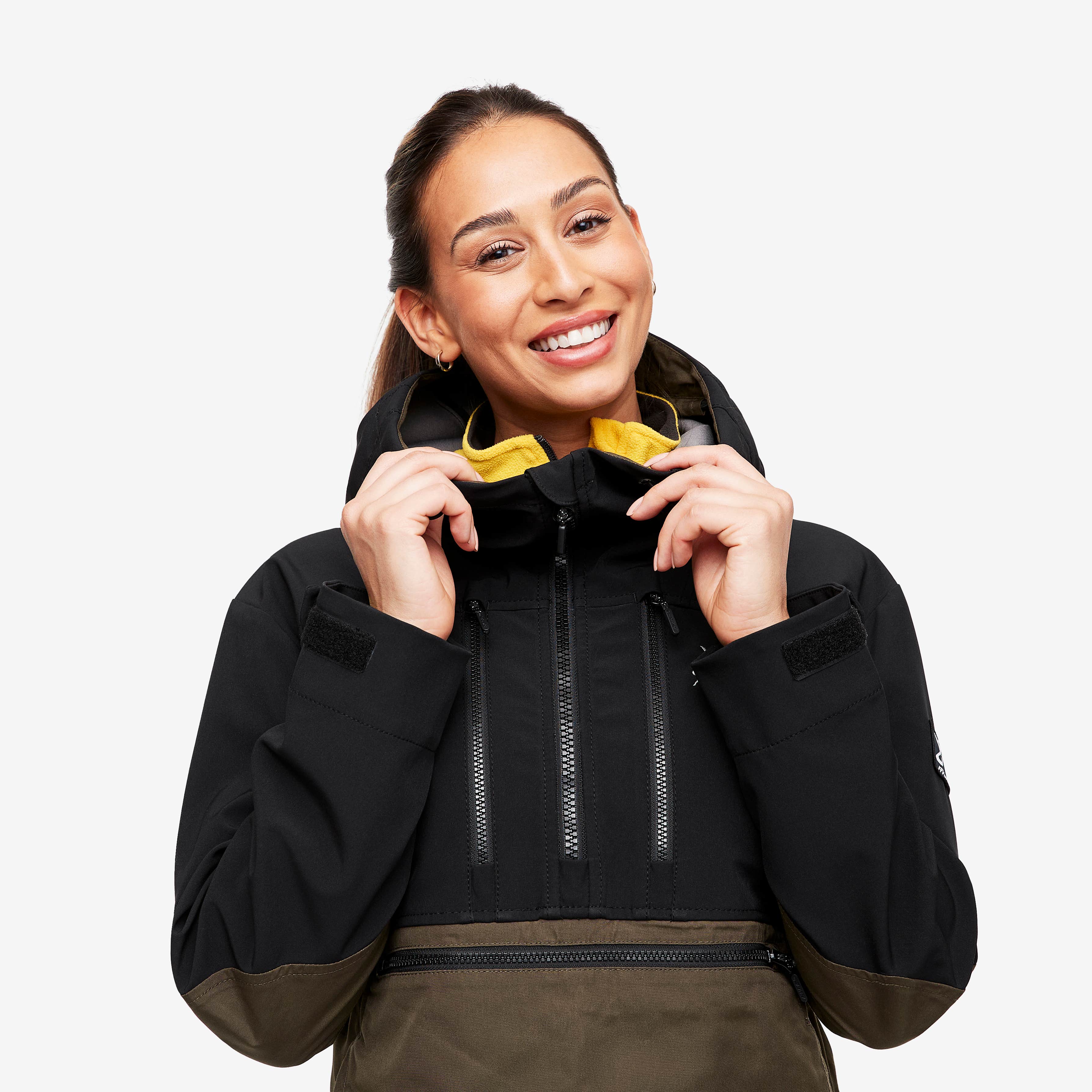 Outdoor Anorak Dame Mud