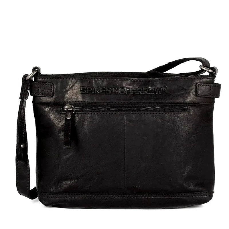 Spikes & Sparrow Bronco Arkansas Crossbodybag Black