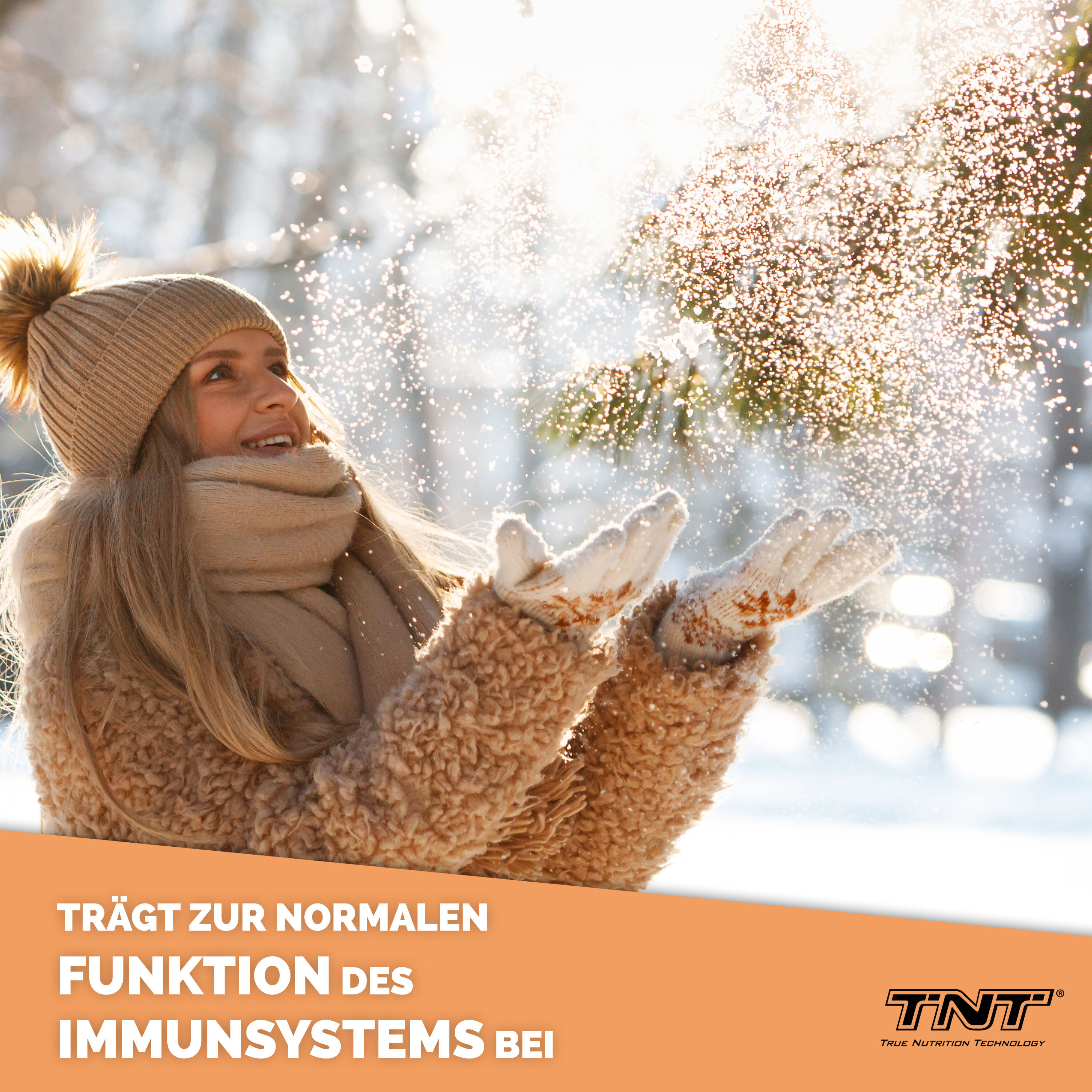 TNT Vitamin D3 als Pulver mit Dosierlöffel zum selber dosieren