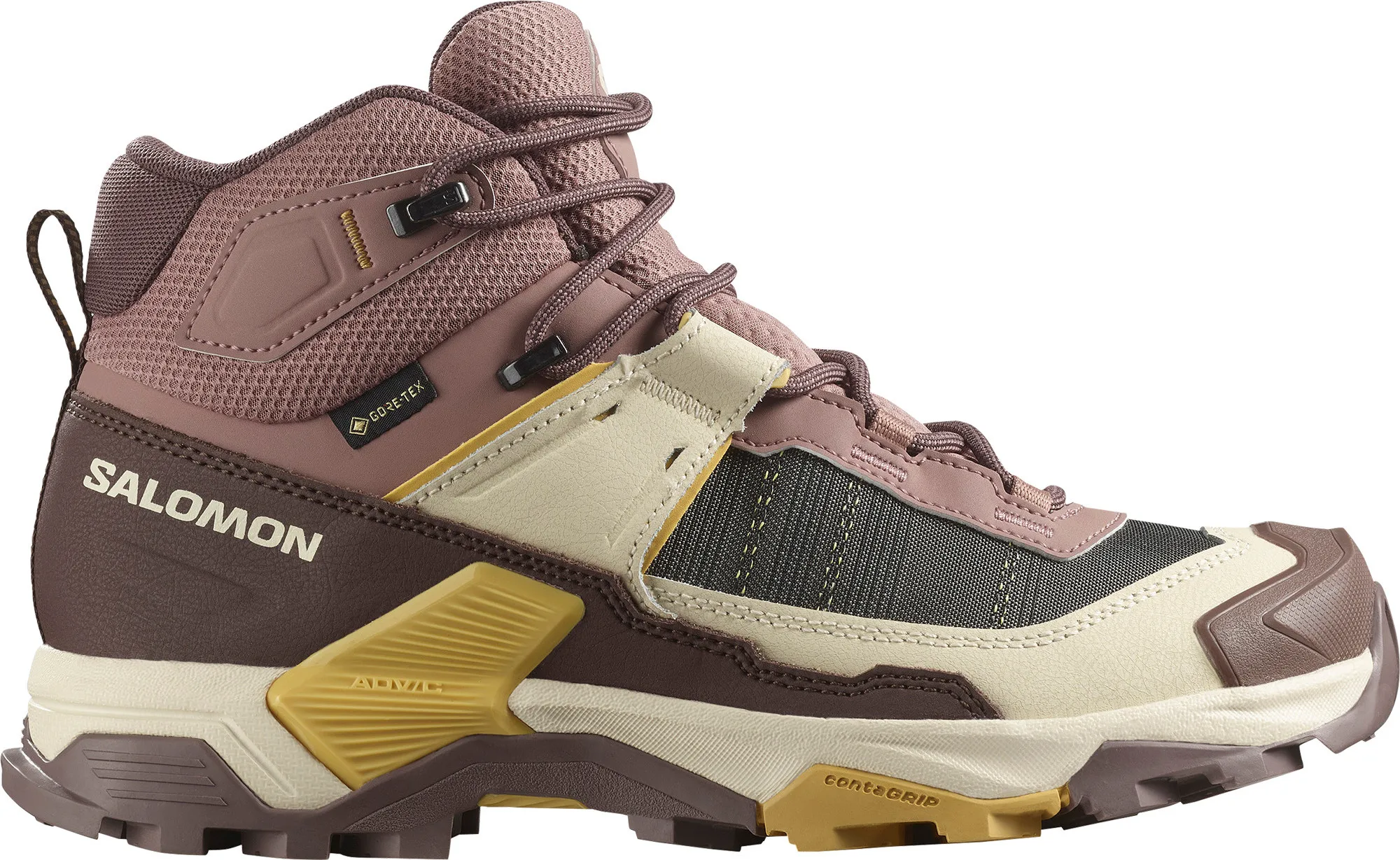 Salomon X Ultra 5 Mid Gore-Tex Burlwood/french Roast/rattan