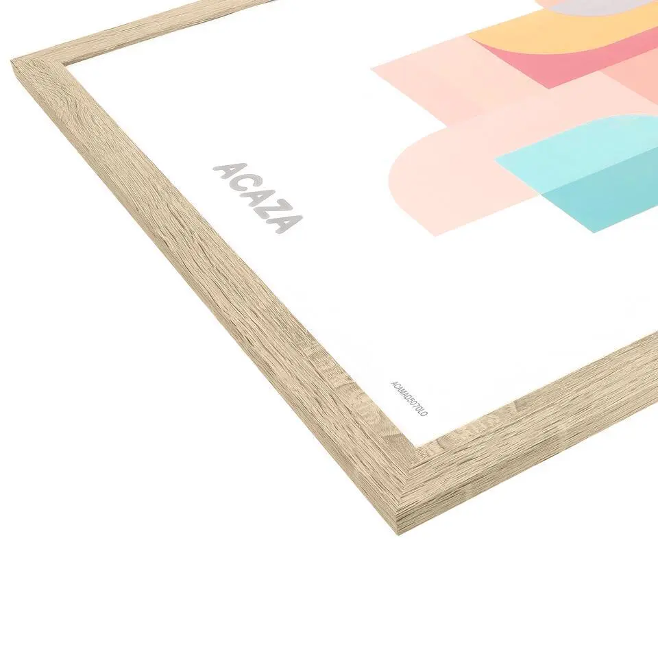 Fotokader - Fotolijst - 50x70 cm - MDF hout - Lichte Eik