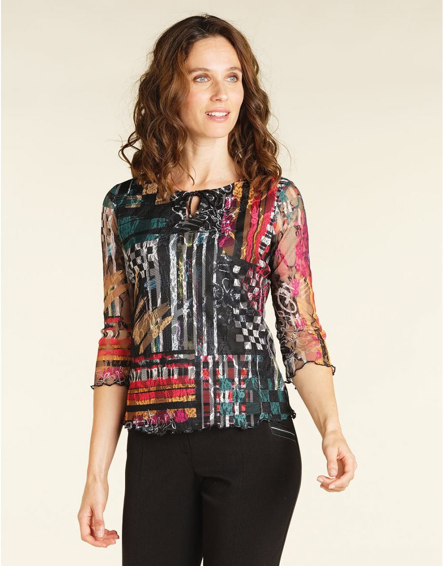 T-Shirt chic résille