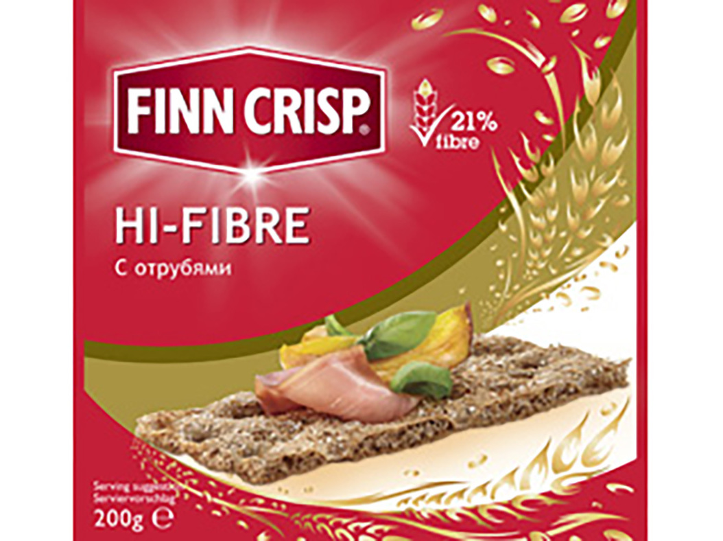TOSTA FINN CRISP RECTANGULAR HI-FIBRE 200G