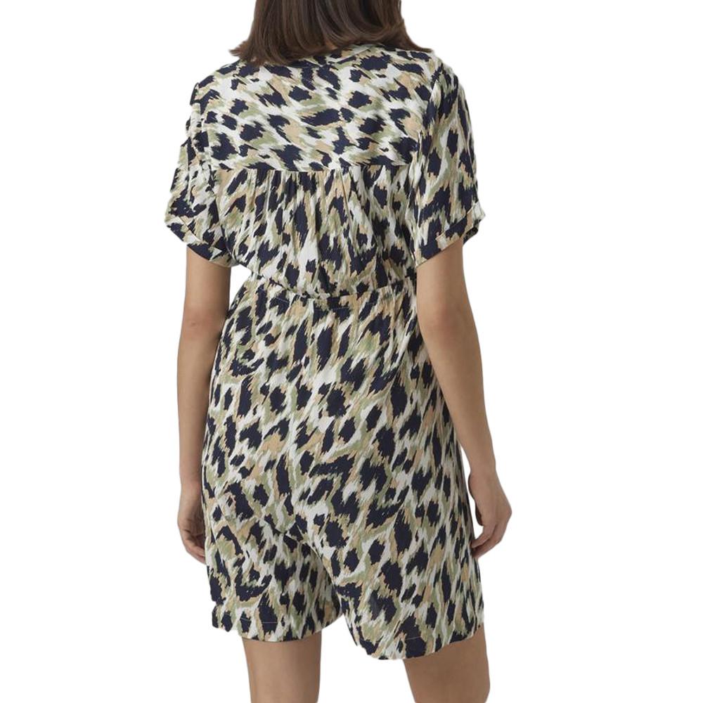 Vero Moda Maternity Combishort de Grossesse Vert/Marine Femme Vero Moda Marternity Menny