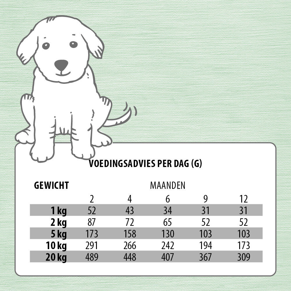 Jarco Dog Medium Pup - Hondenvoer - 2 Kilogram - kip