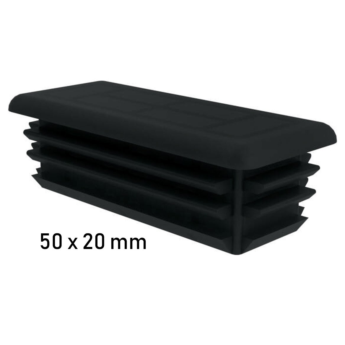 MUNK spar afdekkap voor FlexxWork verbindingssteun en platform 50x20mm 2 stuks