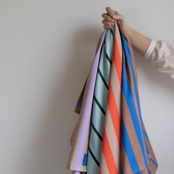 Mette Ditmer - Stripes Küchenhandtuch, blush (2er-Set)