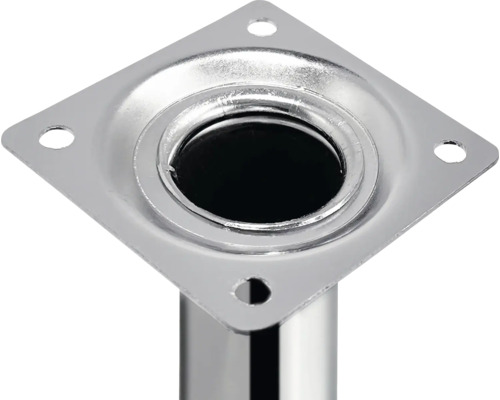Tarrox ronde tafelpoot Ø 30 x 100 mm, chroom