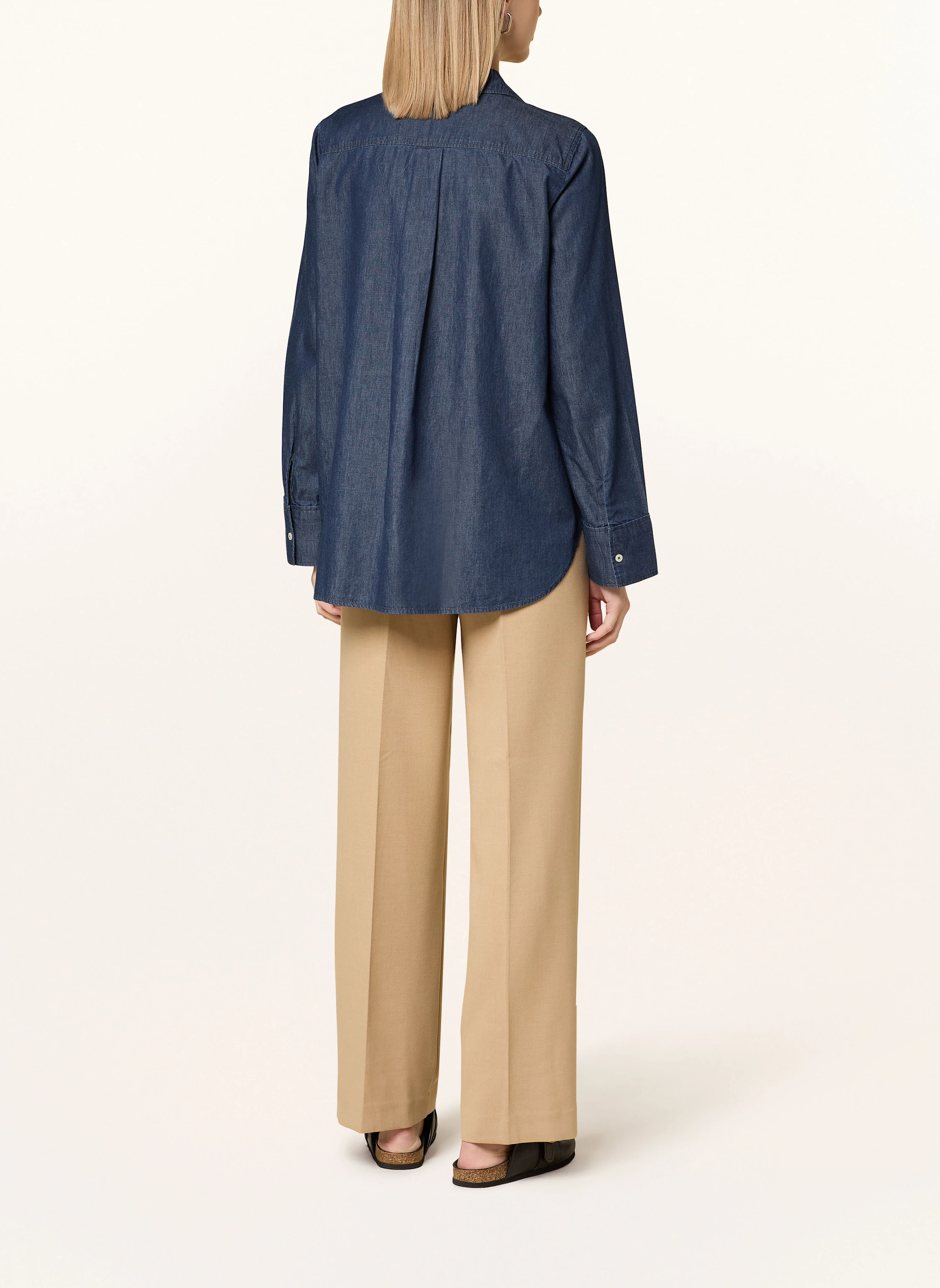 Marc O'Polo Blusenshirt in Jeansoptik