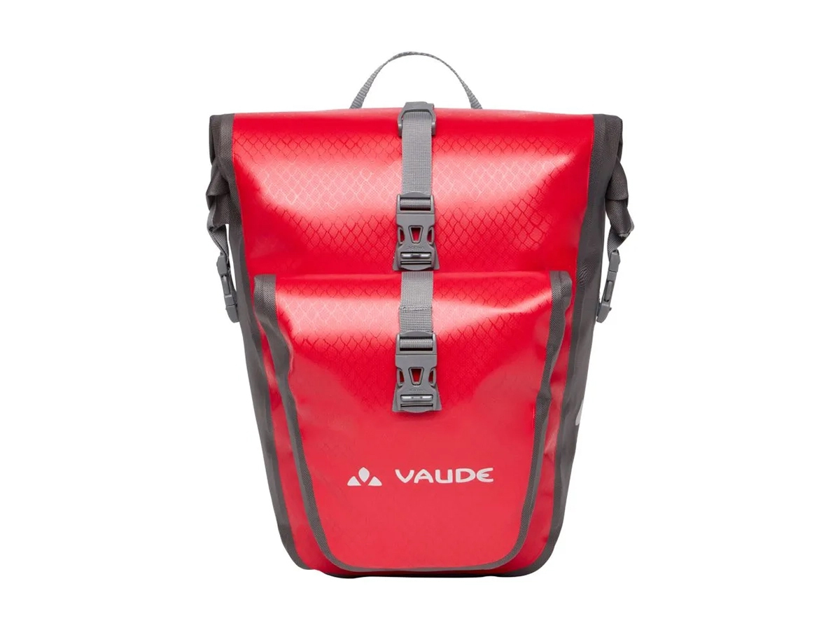 Vaude Aqua Back Plus dubbele fietstassen - Red