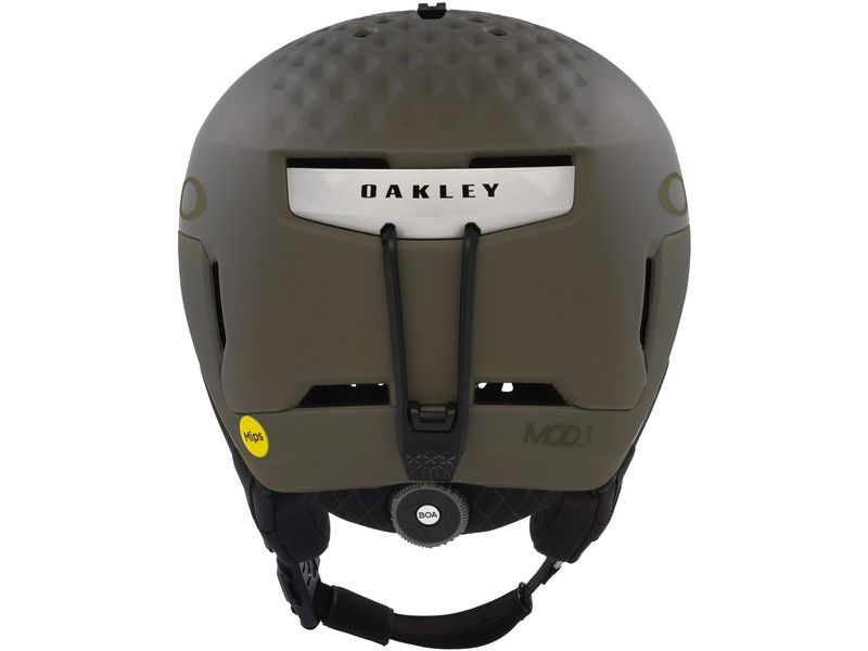 Oakley Helm MOD3 Dunkelgrün, S Helm für lange Tage im Skigebiet