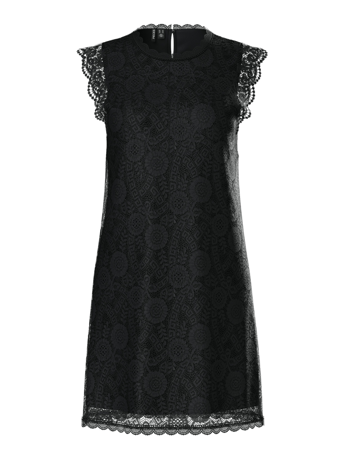 pieces Spitzenkleid »PCOLLINE SL LACE DRESS NOOS« Sommerkleid