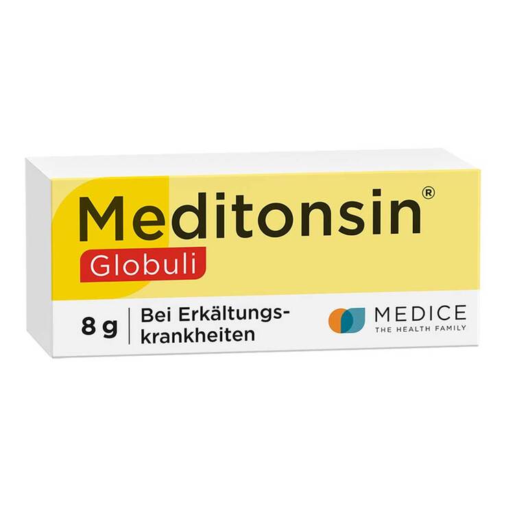 Meditonsin Globuli bei Erkältung, 8 g