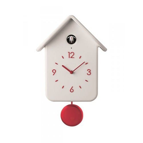Horloge à coucou blanche guzzini