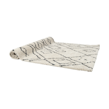 Vloerkleed Varamin Ruit Creme/Zwart 160x230 cm
