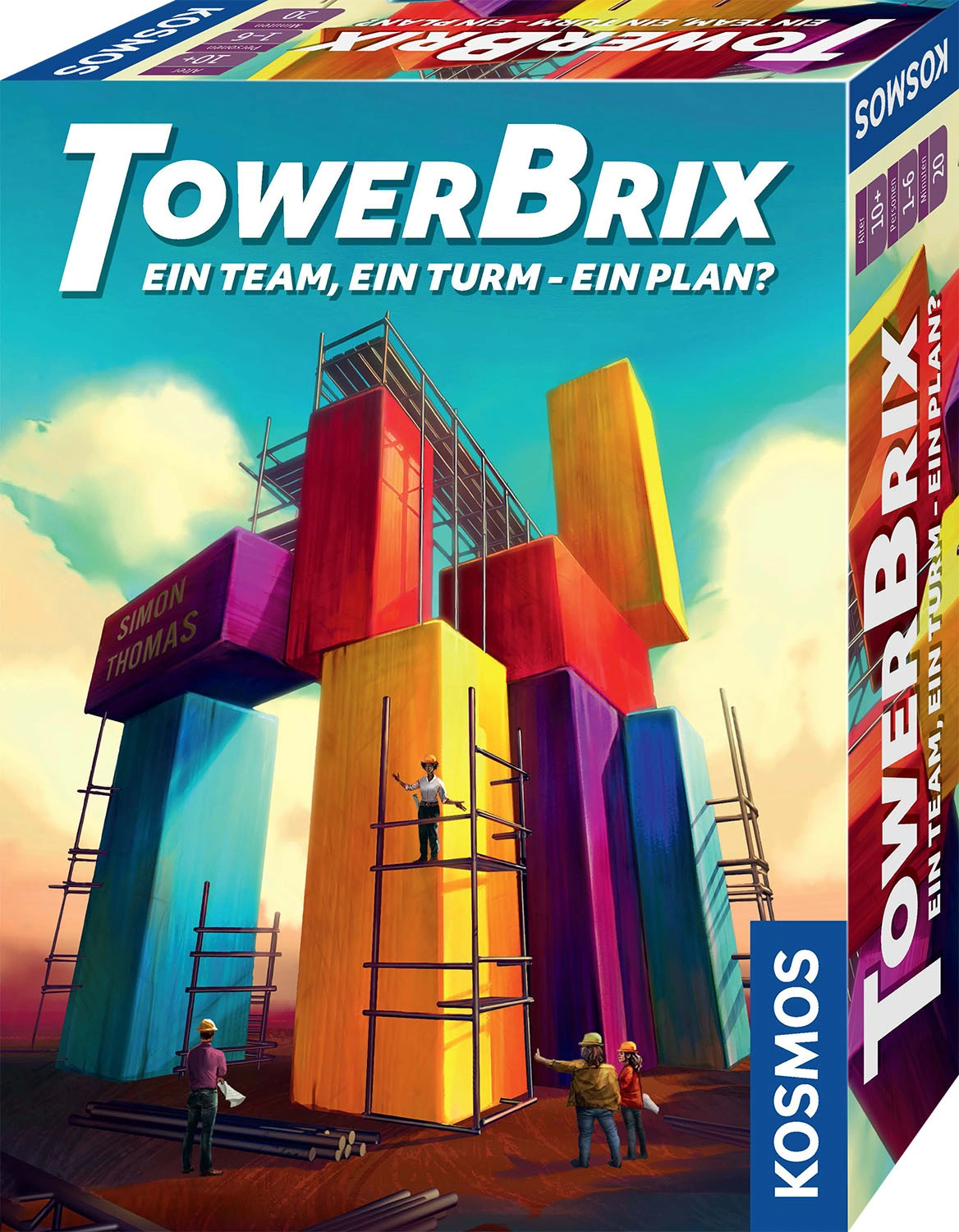 Strategiespiel TOWER BRIX