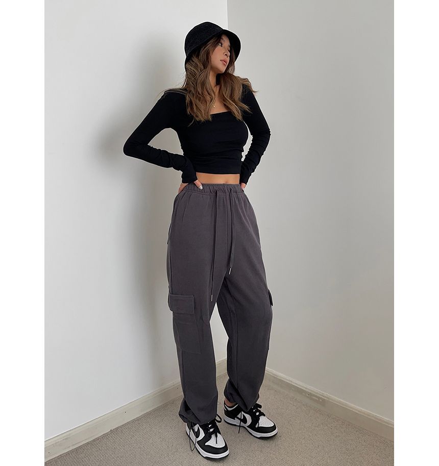 Colada - Cargo-joggingbroek met trekkoord in 6 kleuren