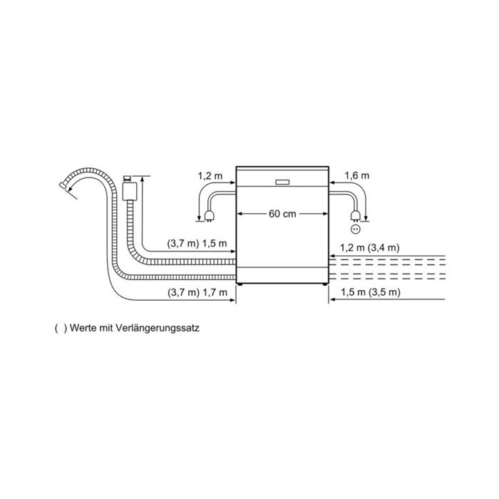 Siemens Vollintegrierbarer-Geschirrspüler iQ300 SN636X03NE