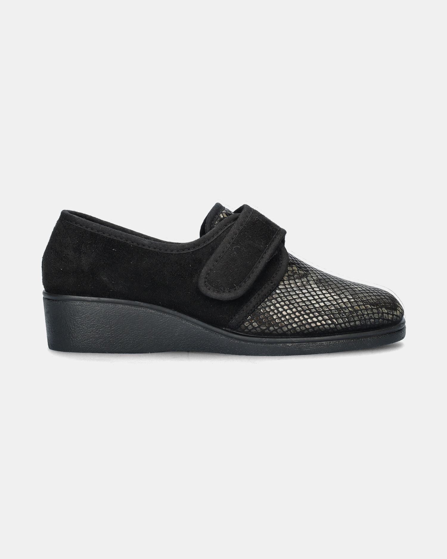 Nelson Home Pantoffels  - zwart