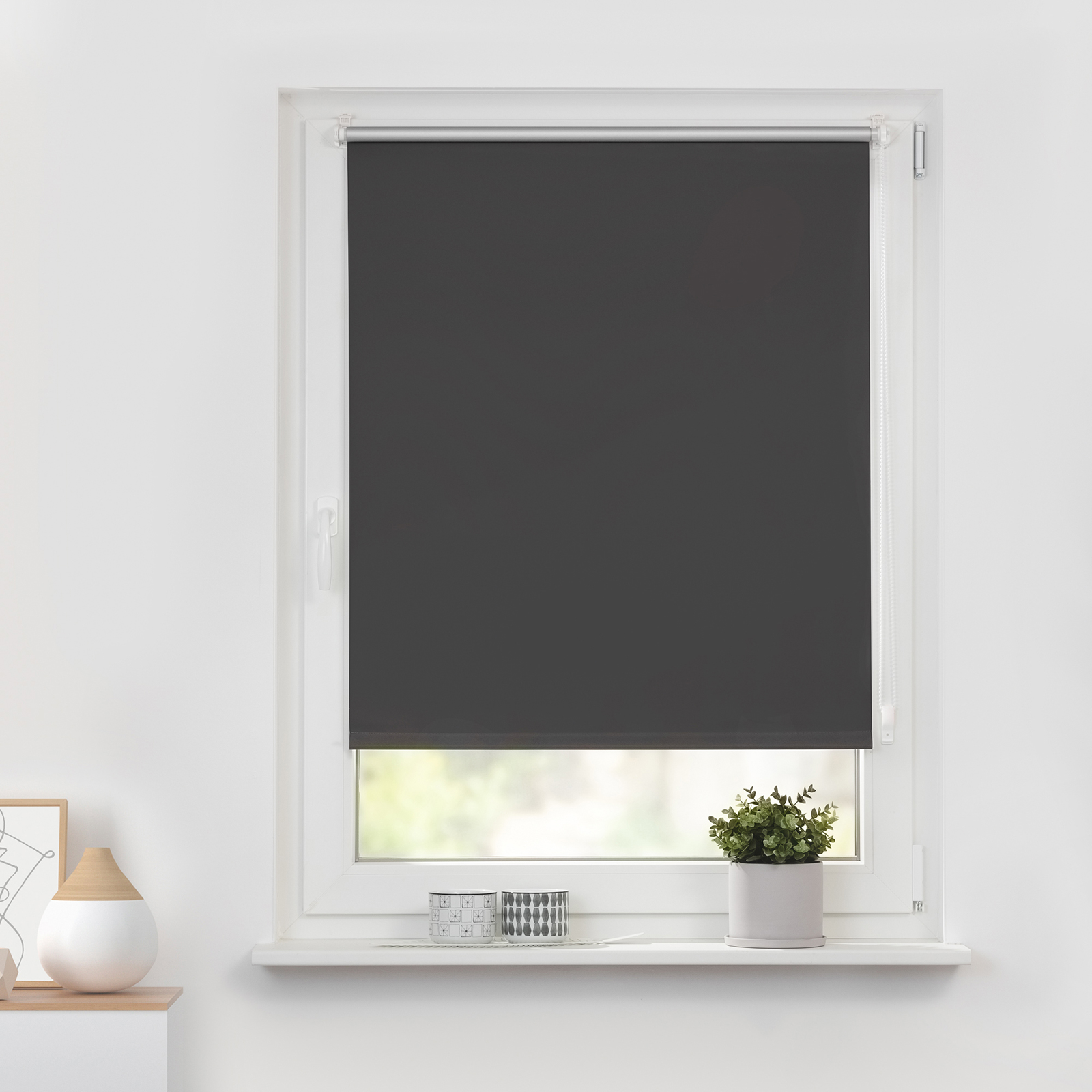 LICHTBLICK Thermo-Rollo - anthrazit - 40x150 cm