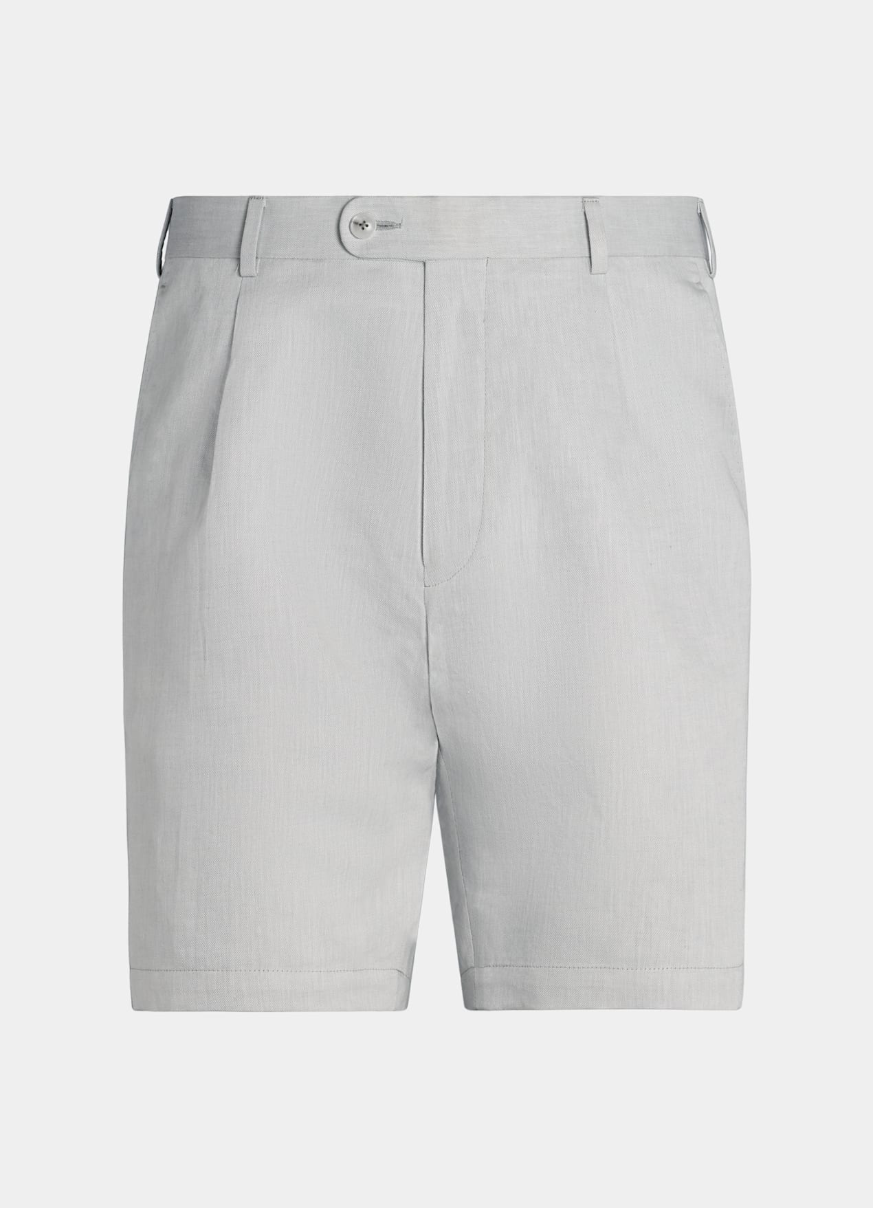 Short Straight Leg gris clair