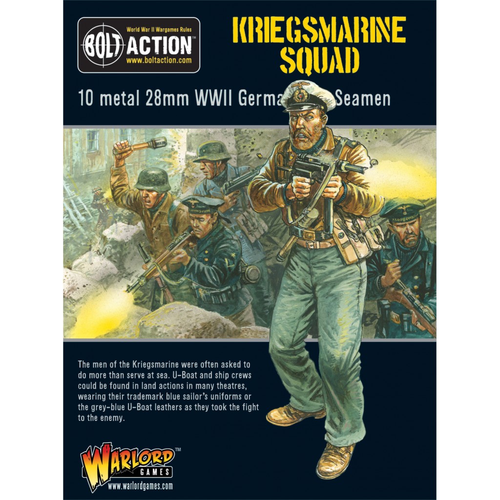 Bolt Action - German- Kriegsmarine Squad