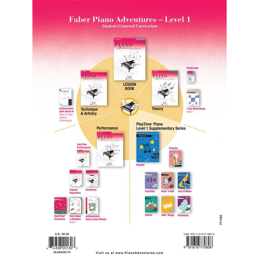 Hal Leonard Piano Adventures Performance Book Level 1 2nd Edition pianoboek