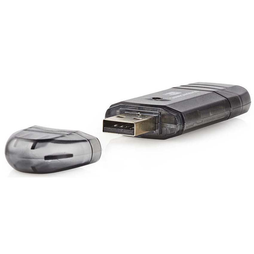 Nedis CRDRU2100BK SD/SDHC/MMC kaartlezer USB