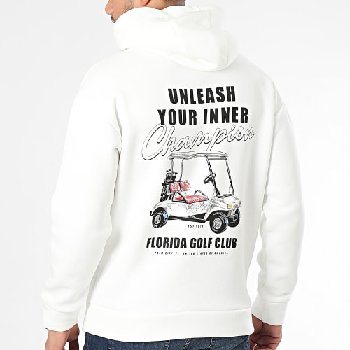 Sweat Capuche Blanc