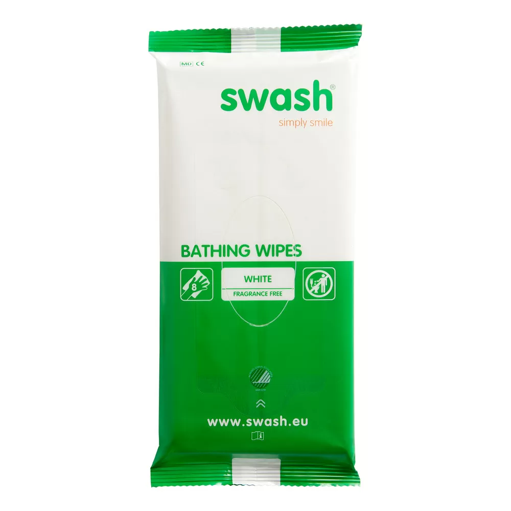 Swash Gold Wipes 20x20 cm, u. duft - 8 stk.