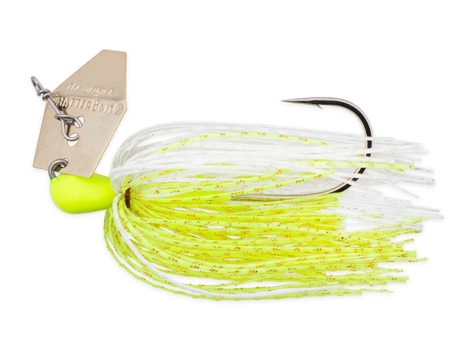 14g Original ChatterBait Elite - Chartreuse / White