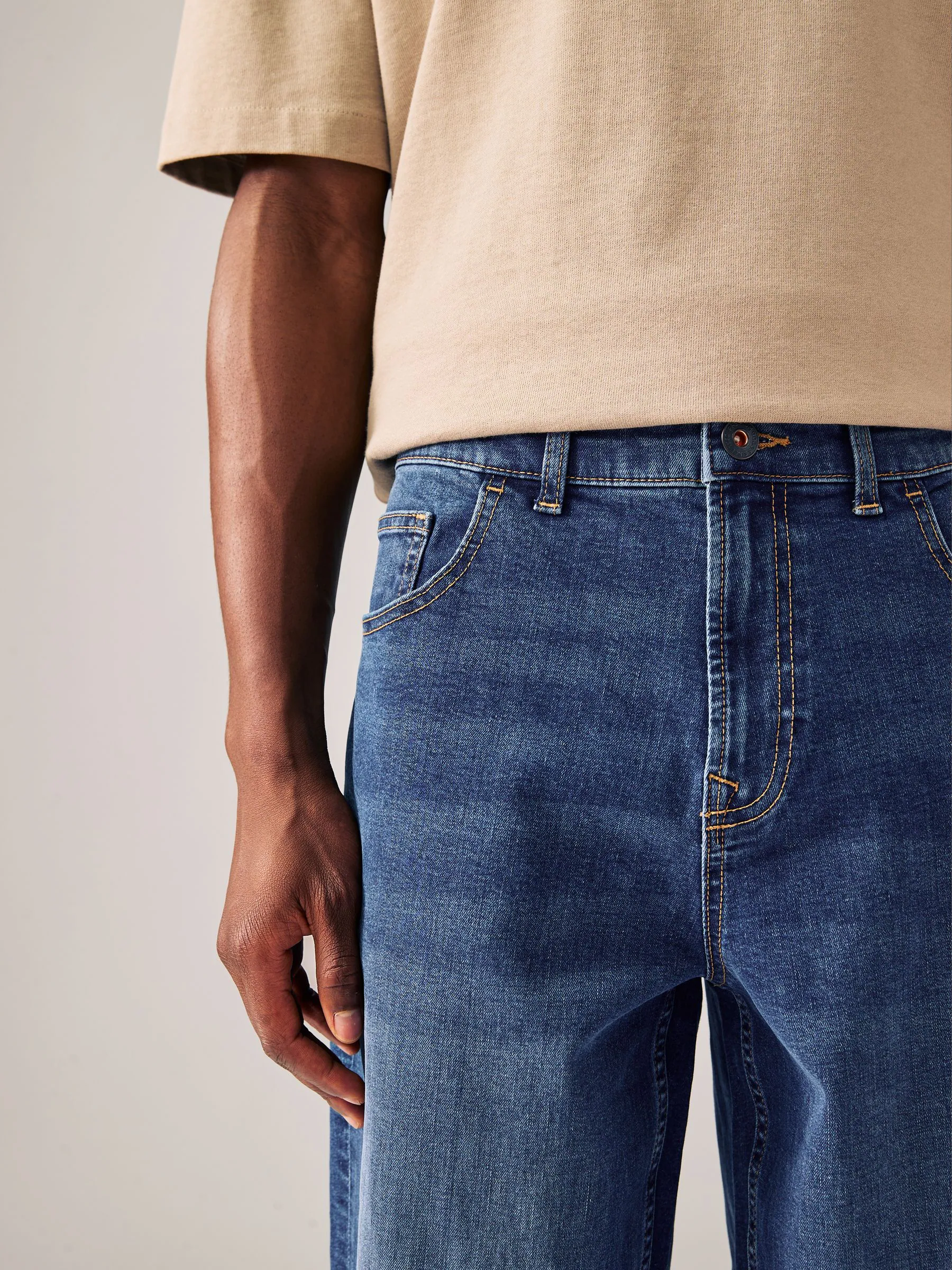 Blue Authentic - Klassieke stretchy Jeans met relaxed fit