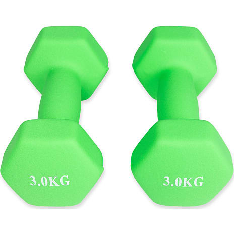 ASG neopren håndvægte 3 kg