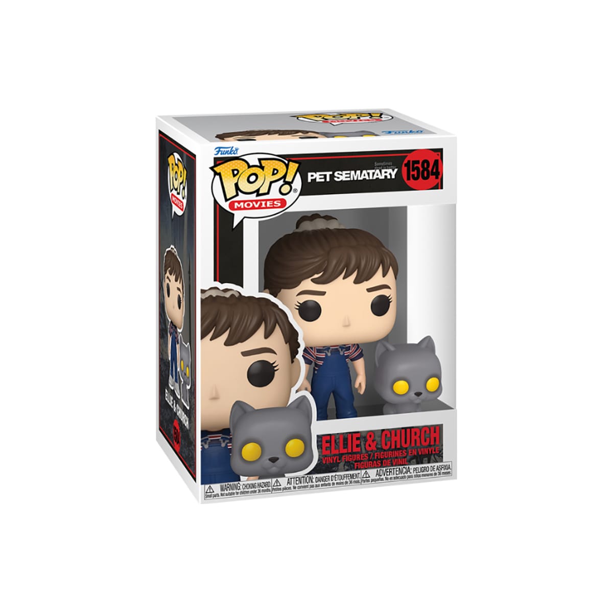 Funko POP Pet Sematary actionfigur (Ellie & Church)