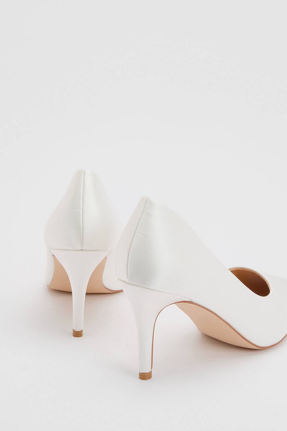 Oasis Escarpins De Mariée Keira En Textile À Talons Hauts